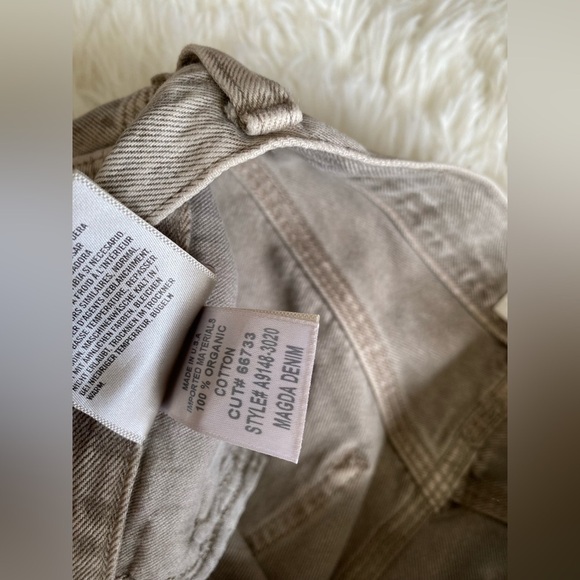 AGOLDE Magda Carpenter Jean in Drab - Picture 8 of 11